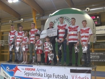 Zakończenie V Edycji Sępoleńskiej Ligi Futsalu 2015/2016 (WIDEO)