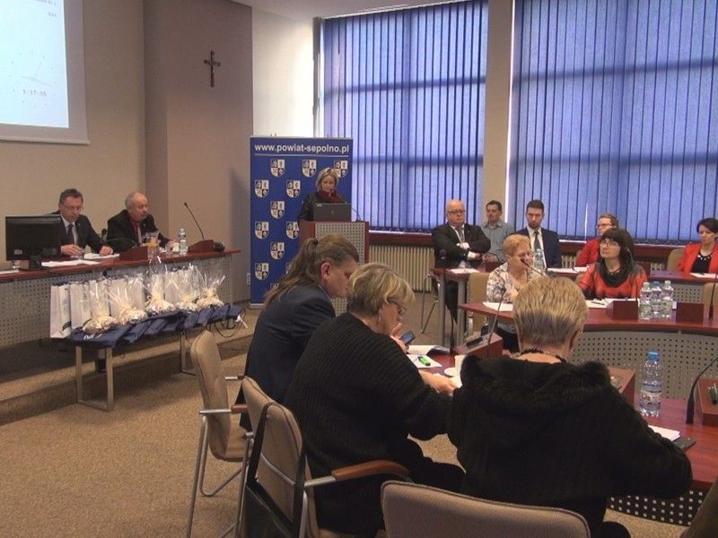 Zaproszenie na XXIX Sesję Rady Powiatu Sępoleńskiego
