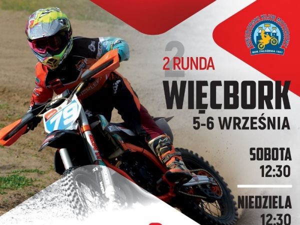 Zawody motocrossowe na torze Plebanka w Więcborku w ramach II Rundy Mistrzostw Polski MX [WIDEO]