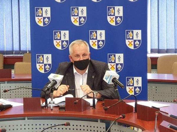 Konferencja prasowa starosty sępoleńskiego Jarosława Tadycha [WIDEO]