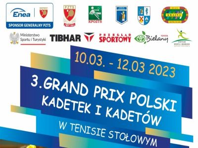 3.Grand Prix Polski Kadetów w tenisie stołowym [WIDEO]