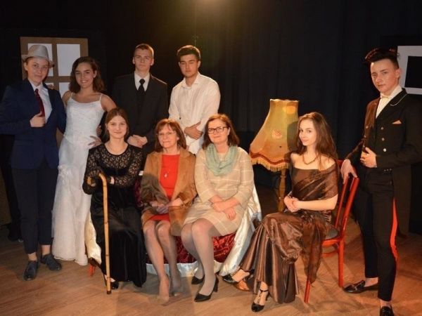 Szkolny teatr "Efemeryda" świętuje udaną premierę (FOTO)