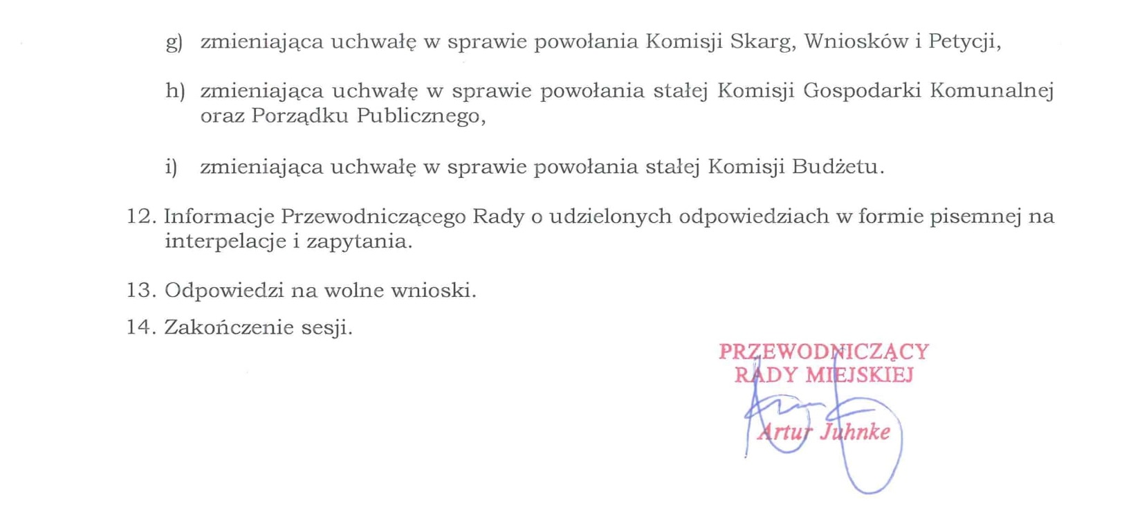 1a Porządek obrad XVIII sesji Rady Miejskiej w Sępólnie Krajeńskim-2.jpg