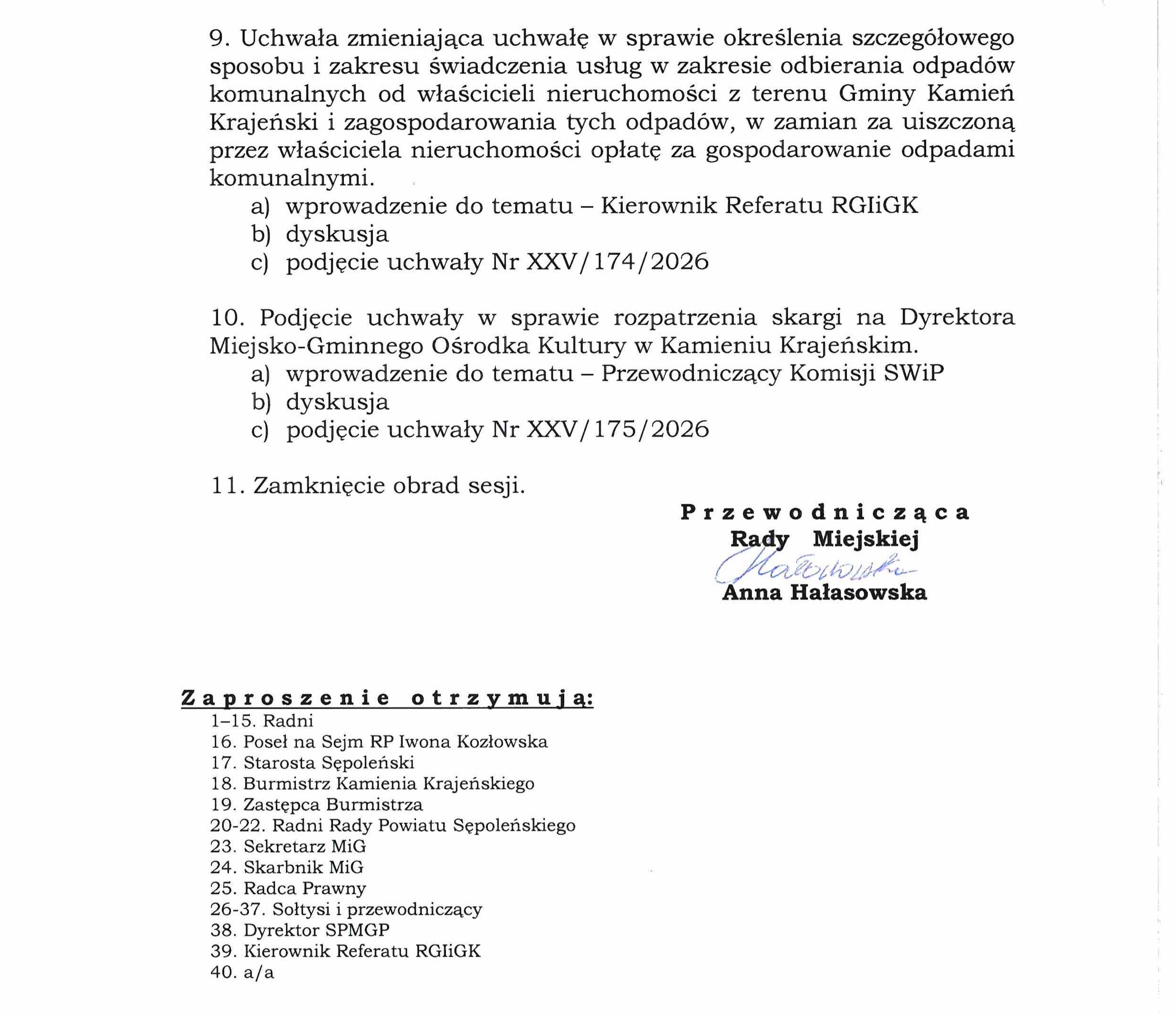 Zaproszenie na XXV sesj─Ö Rady Miejskiej w Kamieniu Kraje┼äskim-obrazy-1.jpg