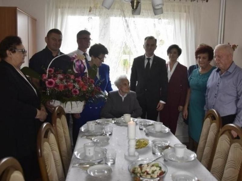 Najstarsza mieszkanka gminy Sępólno Krajeńskie obchodziła 103 urodziny (FOTO)