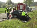 Tragiczny wypadek na drodze krajowej nr 25 w miejscowości Płocicz. Nie żyją 2 osoby [FOTO/WIDEO]