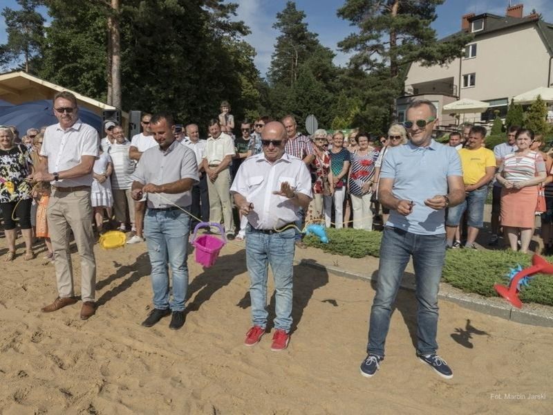 Uroczyste otwarcie plaży miejskiej w Sępólnie Krajeńskim (FOTO)