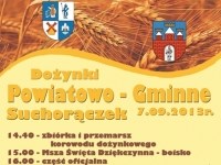Dożynki Powiatowo-Gminne - Suchorączek 2013