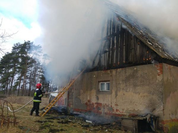 Pożar w Zbożu (FOTO)