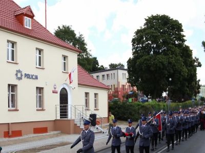 Powiatowe obchody Święta Policji połączone z ponownym otwarciem posterunku w Kamieniu Krajeńskim (WIDEO)