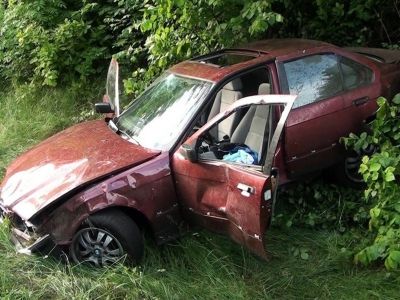 Wypadek na drodze krajowej nr 25 w miejscowości Obkas (FOTO/WIDEO)