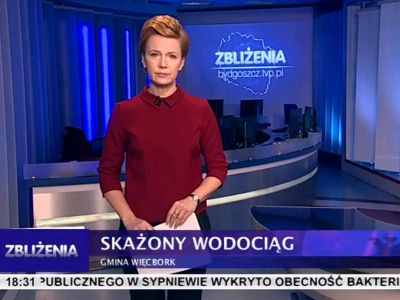 Skażony wodociąg w Sypniewie (WIDEO)