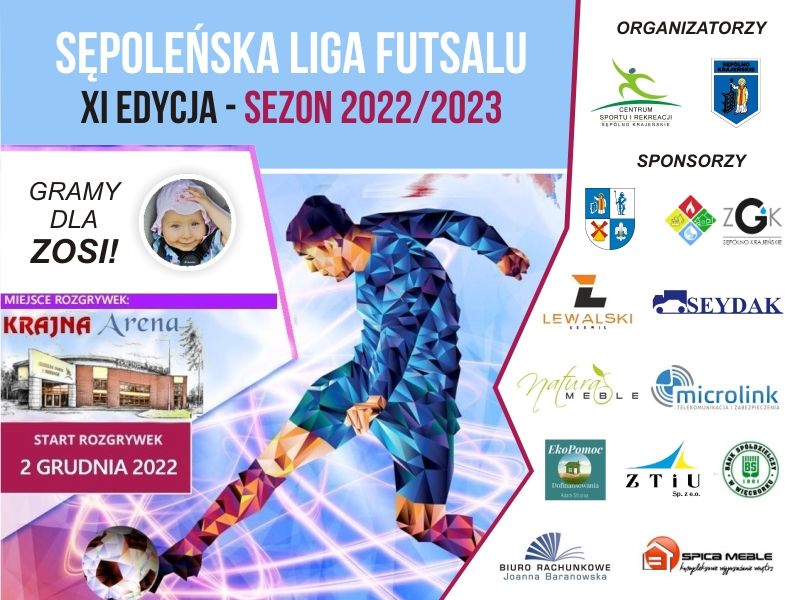 XI edycja Sępoleńskiej Ligi Futsalu, sezon 2022/2023 [WIDEO]
