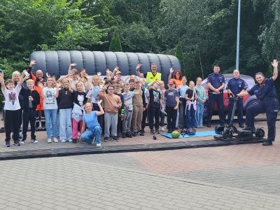 „Bezpieczna droga do szkoły” - bezpieczeństwo poprzez doświadczenie [FOTO/WIDEO]