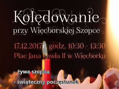 Kolędowanie przy Więcborskiej Szopce