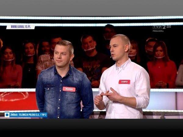 Marek i Dawid Betin z Kamienia Krajeńskiego wzięli udział w teleturnieju „Postaw na milion” w TVP 2 [WIDEO]