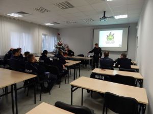 mł. asp. Małgorzata Warsińska - oficer prasowy KPP Sępólno