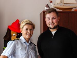 mł. asp. Ewa Czapiewska-Siekierka - KP PSP Sępólno