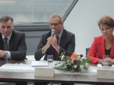 Wizyta Ministra Sportu i Turystyki Andrzeja Biernata w Sępólnie (WIDEO)