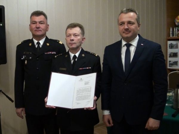 Półmilionowa promesa dla Komendy Powiatowej PSP w Sępólnie Krajeńskim (FOTO/WIDEO)