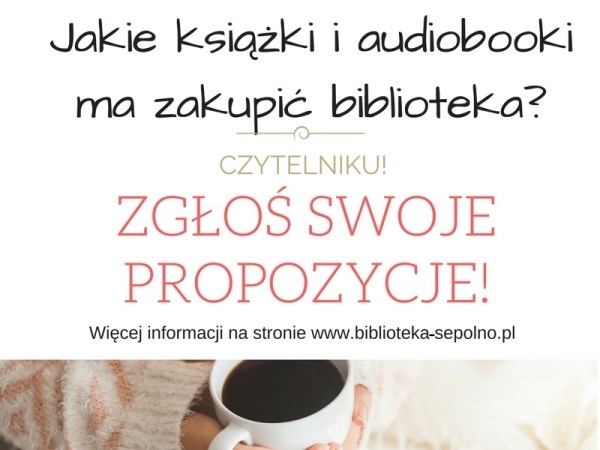 Literacki Budżet Obywatelski - razem stwórzmy księgozbiór!