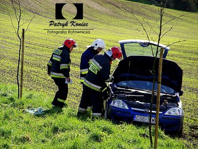 Dachowanie na trasie Więcbork - Sępólno Krajeńskie (FOTO)