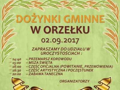 Dożynki Gminne w Orzełku