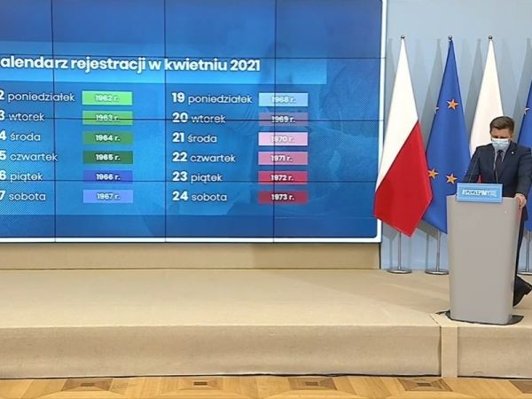 Konferencja prasowa szefa Kancelarii Prezesa Rady Ministrów Michała Dworczyka [WIDEO]