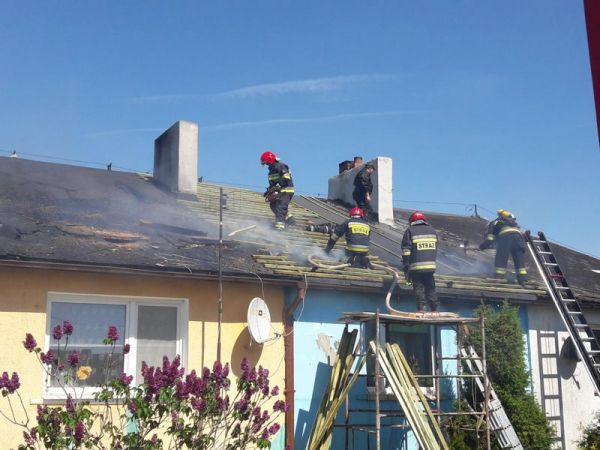 Pożary w Dziednie i Lutówku (FOTO)