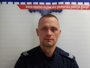 asp. szt. Igor Kurczych KPP Sępólno