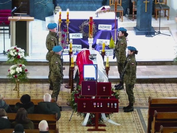 Ceremonia pogrzebowa w intencji śp. generała brygady Piotra Wagnera [FOTO/WIDEO]
