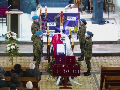 Ceremonia pogrzebowa w intencji śp. generała brygady Piotra Wagnera [FOTO/WIDEO]