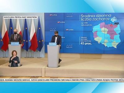 „Możliwe obostrzenia w całym kraju” - konferencja prasowa ministra zdrowia Adama Niedzielskiego [WIDEO]