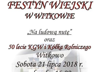 Festyn Wiejski w Witkowie