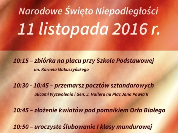 Narodowe Święto Niepodległości w Więcborku