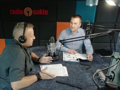 Audycja "10 minut" w Radiu Nakło 107,5 FM - Paweł Wiśniewski, przewodniczący Rady Miejskiej w Nakle nad Notecią [WIDEO]