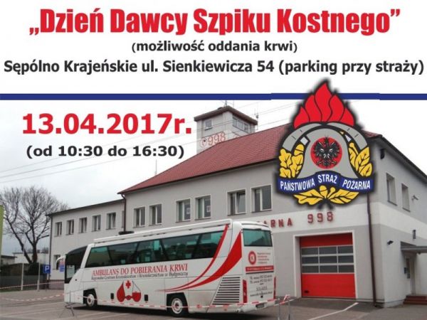 Dzień Dawcy Szpiku Kostnego w Sępólnie