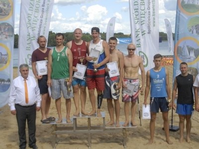 I Turniej o Puchar Burmistrza Kamienia Krajeńskiego w ramach III Grand Prix Powiatu Sępoleńskiego w siatkówkę plażową mężczyzn (FOTO)
