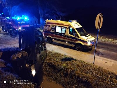 Zderzenie dwóch pojazdów w Kamieniu Krajeńskim (FOTO)