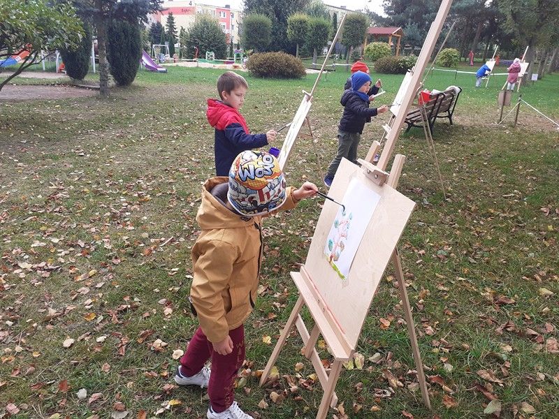 Przedszkolaki z "Bajki" uczestniczyli w projekcie pn. „Maluch odbiorcą dzieł sztuki” [FOTO]