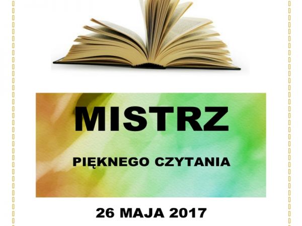 IV edycja konkursu pt. Mistrz Pięknego Czytania