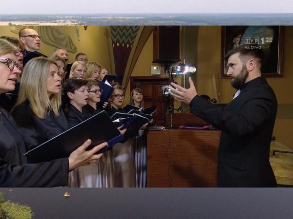 Chór "Lutnia" z Więcborka zaśpiewał w Sanktuarium Bożego Miłosierdzia w Krakowie-Łagiewnikach [WIDEO]