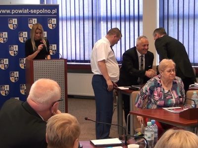 VIII Sesja Rady Powiatu Sępoleńskiego. Zarząd Powiatu z absolutorium za 2018 rok (WIDEO)