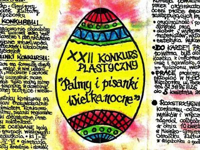 XXII Konkurs Plastyczny "Palmy i pisanki wielkanocne"