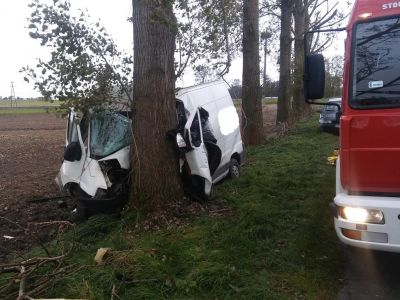 Tragiczny wypadek w Wąwelnie (FOTO)