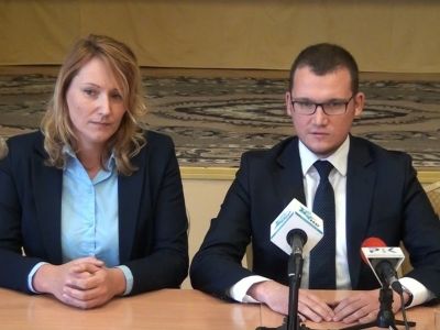 Wiceminister MSWiA Paweł Szefernaker z wizytą w gminie Sośno (WIDEO)