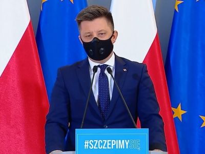 #SZCZEPIMY SIE Konferencja prasowa Michała Dworczyka, szefa Kancelarii Prezesa Rady Ministrów [WIDEO]