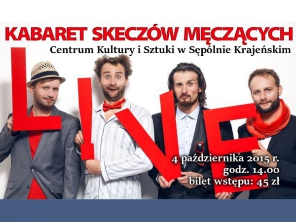 Kabaret Skeczów Męczących na Sępoleńskiej Scenie Kabaretowej!