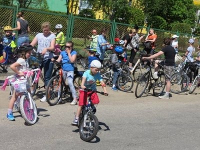 Spędzili z rodzinami czas na rowerach (FOTO)