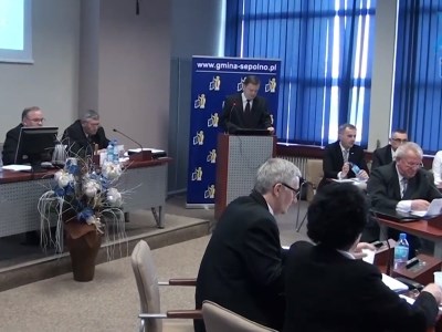 XL Sesja Rady Miejskiej w Sępólnie Krajeńskim (WIDEO)